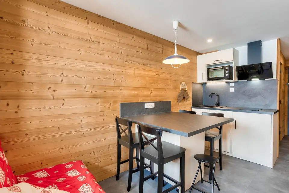 2-room apartment for 4