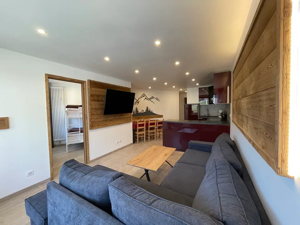 3-room apartment for 4