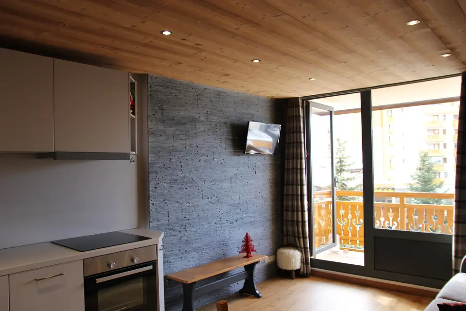 2-room apartment for 4