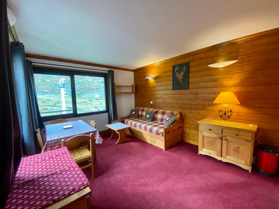 2-room apartment for 4