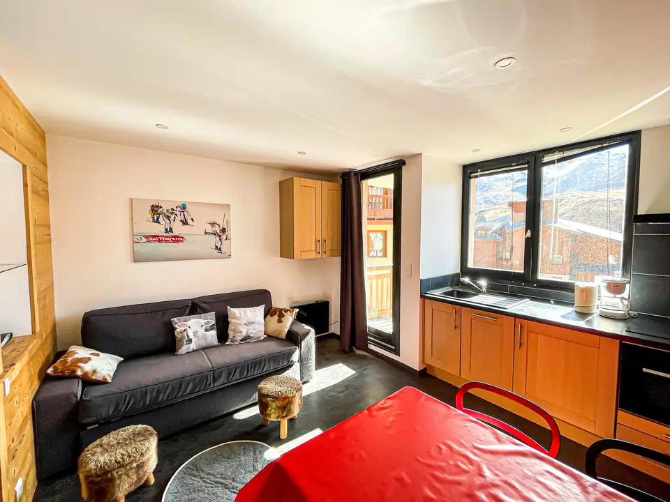 2-room apartment for 4