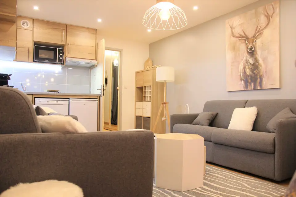 2-room apartment for 6